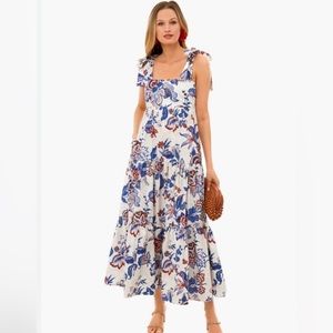 NWOT Tuckernuck CREAM HEIRLOOM FLORAL CAMERON DRESS